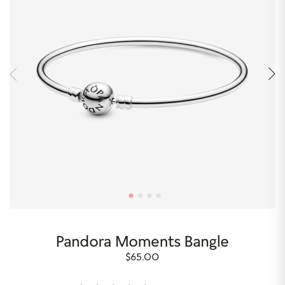 Like New Sterling Silver Pandora Bracelet 💖